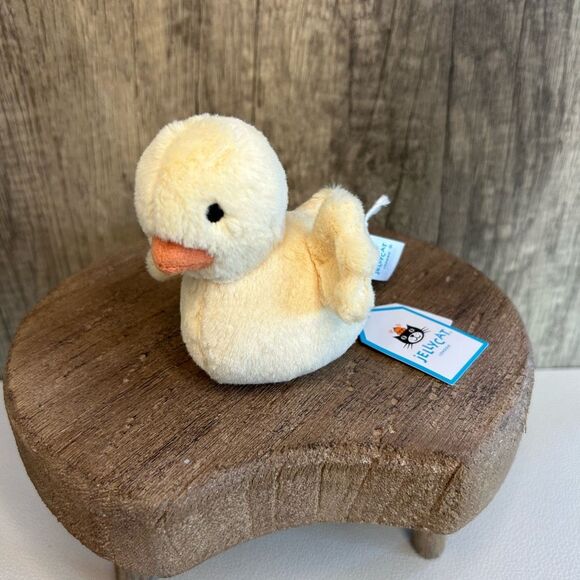 Jellycat Fluffy Duck NEW FAST Ship